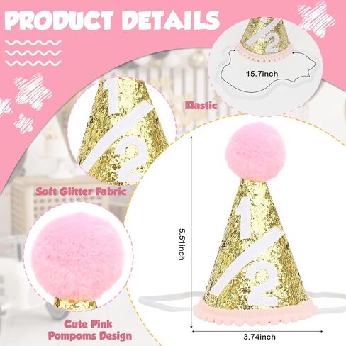 CIEHER Dinosaur 2nd Birthday Hat 2nd Birthday Crown for kids - 2 Birthday Tiara, Glitter Birthday Photo Prop for 2nd Birthday, 2nd Dog Birthday Decorations Mini Crown Cake Smash in Kuwait