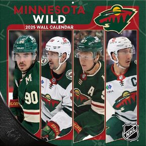 TURNER SPORTS Minnesota Wild 2025 12x12 Team Wall Calendar (25998011944)