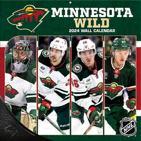 TURNER SPORTS Minnesota Wild 2025 12x12 Team Wall Calendar (25998011944)