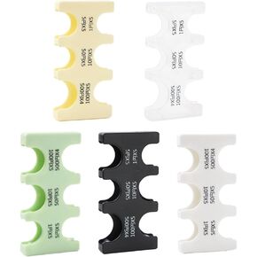 Ximimark 5Pack Compact Plastic Coin Holder Organizer, Multifunctional Japanese & Korean Currency Storage Clip, Money Organizer