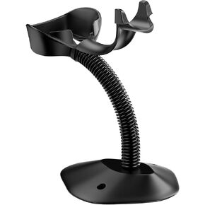Alacrity Goose Neck Barcode Scanner Stand Hands Free Adjustable Barcode Scanner Holder for Desk Support