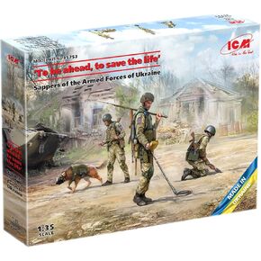 ICM 35753 - "to be Ahead, to Save The Life, Sappers of The Armed Forces of Ukraine - Scale 1:35