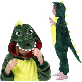 Lelike Toddler Dinosaur Costume Kids Dino Onesie Animal Jumpsuit 18M-10