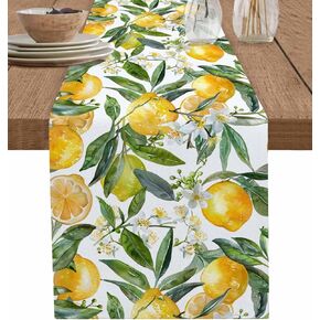Winter Christmas Table Runner-36in,Snowman Xmas Tree White Snowflake Dresser Scarves Red Linen Tabletop Runners for Kitchen Dining Room Holiday Party Tables Decor