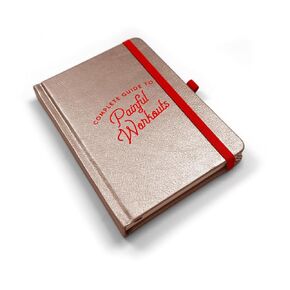 Tech Candy Hidden Agenda Discreet Password Book, Painful Workouts - Alphabetically Tabbed, Hardback, Store Passwords Manually, Journal, Integrated Bookmark, Pen Loop, Elastic Strap, 4.25 x 6