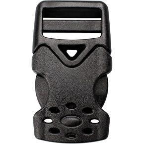 DYZD Multi-Size 4 PCS Plastic Side Release Buckles 0.8, 1, 1.25,1.5,2Inch Adjustable Buckles for Backpack Straps Webbing(1-1/2 inch, 2 PCS)