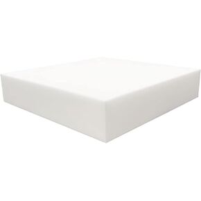 Foamy Foam High Density 2 inch Thick, 24 inch Wide, 24 inch Long Upholstery Foam, Cushion Replacement