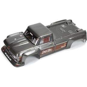 ARRMA Outcast 4x4 BLX Painted Decaled Trimmed Body (Gunmetal), ARA402360