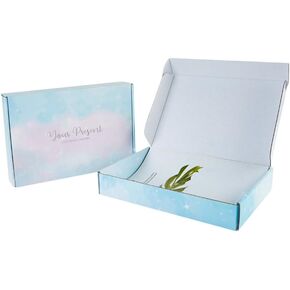JichengnvShi-,25 pieces in calfskin cartons, cardboard, boxes, Royal Mail, small parcels, gifts, mail, shipping (Pink, 5.9x3.9x1.57 inches)