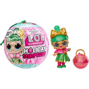L.O.L. Surprise! Holiday Surprise!- Tinsel- with Collectible Doll, 8 Surprises, Holiday Theme, Collectible Dolls, Limited Edition- Great Gift for Girls Age 3+