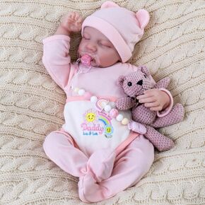Aori Lifelike Reborn Baby Dolls Boy,18 in Baby Soft Body Realistic-Newborn Baby Dolls, Real Life Baby Dolls with Accessories for Kids Age 3+