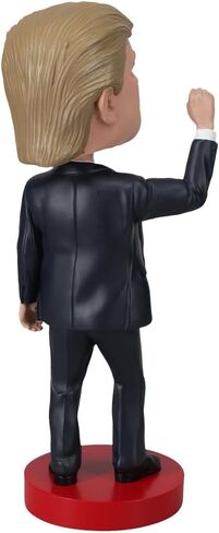 Royal Bobbles Donald Trump Fight! Collectible Bobblehead Statue in Saudi Arabia