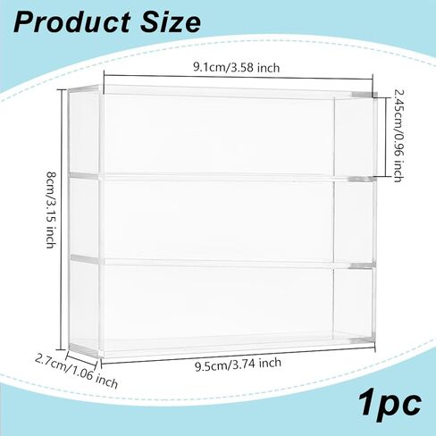 OLYCRAFT Miniature Storage Rack Dollhouse Cake Cabinet 3-Tier Shelves Dollhouse Display Shelf Mini House Ornaments Miniature Furniture for Miniature House Furniture Decoration Accessory in Saudi Arabia