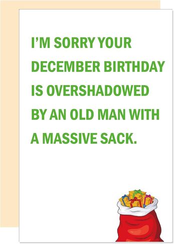 Naughty Tits Christmas Card, Sexy Merry Christmas Card for Friend BF, Funny Winter Season Xmas Card in Saudi Arabia