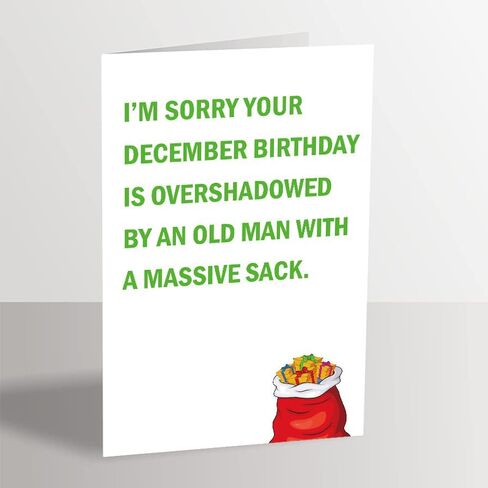 Naughty Tits Christmas Card, Sexy Merry Christmas Card for Friend BF, Funny Winter Season Xmas Card in Saudi Arabia