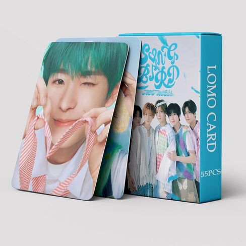 55 قطعة مجموعة بطاقات الصور لألبوم Nct-wishh الجديد Songbird Lomo بطاقة الصور الفوتوغرافية البضائع لجمع المشجعين in Saudi Arabia