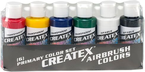 Wicked Colors W101-00 2-Ounce Wicked Primary Set Airbrush in Kuwait