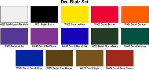 Wicked Colors W101-00 2-Ounce Wicked Primary Set Airbrush in Kuwait