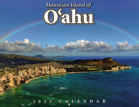 Islander Hawaii Hawaiian 2025 Twelve Month Wall Calendar (Kauai The Garden Isle) in Saudi Arabia