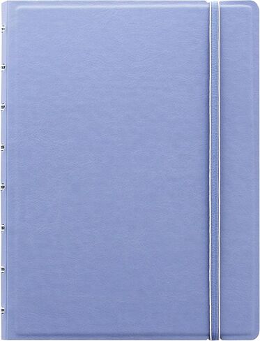 FILOFAX Refillable Pastel Notebook, A5 (8.25" x 5") Vista Blue - 112 Cream moveable pages - Index, pocket and page marker (B115051U) in Saudi Arabia