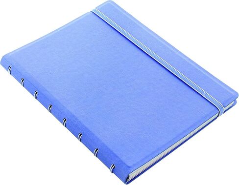 FILOFAX Refillable Pastel Notebook, A5 (8.25" x 5") Vista Blue - 112 Cream moveable pages - Index, pocket and page marker (B115051U) in Saudi Arabia