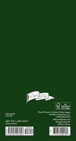 Willow Creek Press National Park January 2025 - December 2026 Monthly Pocket Planner (3.5" x 6.5") in Saudi Arabia