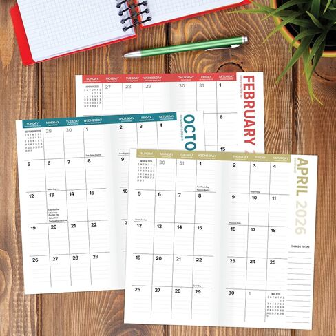 Willow Creek Press National Park January 2025 - December 2026 Monthly Pocket Planner (3.5" x 6.5") in Saudi Arabia