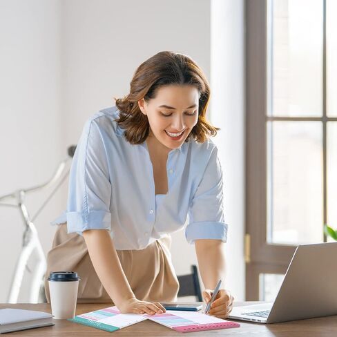 EOOUT To Do List Notepad، 3 عبوات، مفكرة مخططة يومية، مفكرة مخطط تجريب مجلة اللياقة البدنية، 52 ورقة مزيج الألوان الممزقة، دفتر تخطيط 5.2 × 7.9 بوصة، هدايا مكتب الفصل الدراسي in Saudi Arabia