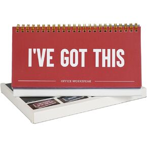 YOBRO Funny Office Desk Signs, Fun Desktop 50 Flip Book Desk Decor, Office Gag Gift for Coworkers, Work Desk Accessories and Office Morale Booster in Kuwait