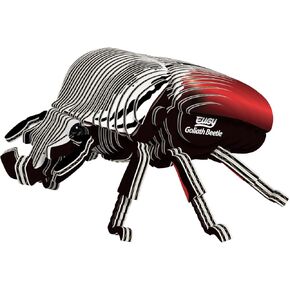 Eugy Goliath Beetle 3D Puzzle - 36 Piece Eco-Friendly Educational Toy Puzzle for Boys, Girls & Kids Ages 6+