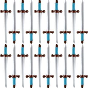 20 Pack 24 Inch Inflatable Pirate Swords Blow Up Sword Inflatable Weapon Toys for Halloween Pirate Theme Party Costume Accessories