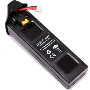 MaximalPower 1PC 7.4V 3600mAh Replacement Battery for MJX B2C B2W B2 Bugs 2w Bugs 2 D80 F18 D80 F200SE MJX B2SE GPS RC Quadcopter Drone Battery