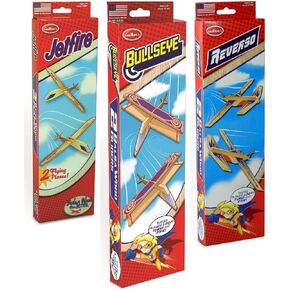 Guillow Hand Toss Twin Pack Bundle Building Kit