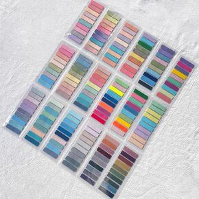 4400 Pcs Sticky Book Tabs Colorful Book Tabs, Transparent Sticky Tabs for Books, Sticky Note Tabs, Page Markers Tabs Book Markers Page Tabs Book Tabs for Annotating Books, Book Sticky Tabs