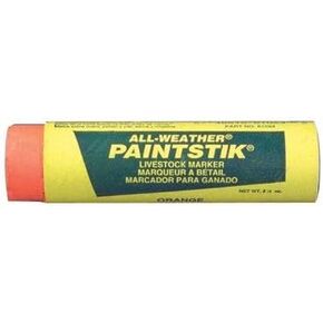 All-Weather Paintstik® Livestock Markers - ma 61024 all weather paint stick orange [Set of 10]