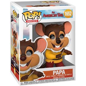 Funko POP Movies: American Tail – Papa Mousekewitz ​ - an American Tail - Collectable Vinyl Figure - Gift Idea - Official Merchandise - for Kids & Adults - Movies Fans - Model Figure for Collectors