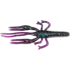 Zoom Bait 14051 Lil Critter Craw, 3" 20Pk, Watermelon/Chartreuse Claw in Saudi Arabia