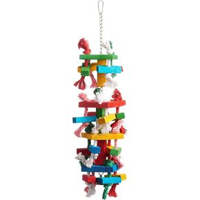 Prevue Pet Products Sound & Movement Bodacious Bites Tower Bird Toy 60960