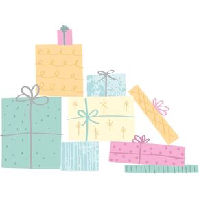 Sizzix Layered Clear Craft Card Making 23PK Giftwrap by Olivia Rose | 664935 | Chapter 4 2022 Stamps