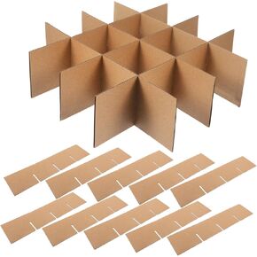 6 pcs Box packing box cardboard boxes divider for glass Partition plate mobile box suite cardboard box shipping divider boxes glass divider kits