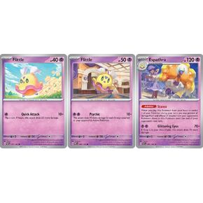 Espathra 081/182 - Paradox Rift - Rare - Pokemon 3 Card Lot