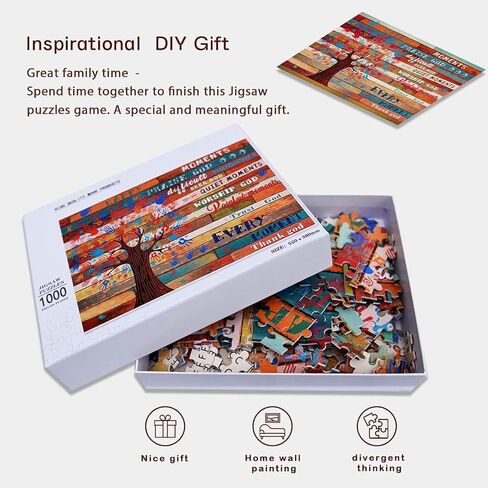 Sunflower Puzzle 500 Piece Puzzles for Adults - Retro Sunflowers and Farmhouse Yellow Flower Hummingbird Animal Inspirational Wooden Jigsaw Puzzles for Family Activities Games - God Says You are in Saudi Arabia