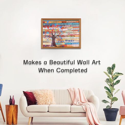Sunflower Puzzle 500 Piece Puzzles for Adults - Retro Sunflowers and Farmhouse Yellow Flower Hummingbird Animal Inspirational Wooden Jigsaw Puzzles for Family Activities Games - God Says You are in Saudi Arabia