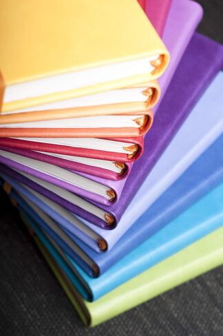 Rhodia 118647C - دفتر ملاحظات صلب فيروزي - A6 - مسطر - 192 صفحة - ورق كليرفونتين العاجي 90 جم/م - إشارة مرجعية، إغلاق مرن - غطاء من الجلد الصناعي - مجموعة Rhodiarama in Kuwait