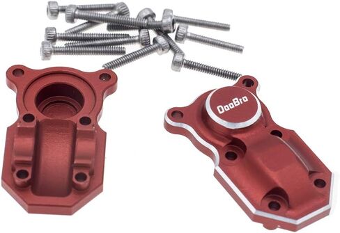Aluminum Diff Cover Front&Rear for AXIAL SCX24 AXI90081 AXI00001 AXI00002 AXI00005 AXI00006 Upgrades 1/24 RC Crawler Car in Saudi Arabia
