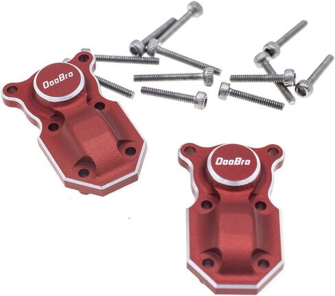 Aluminum Diff Cover Front&Rear for AXIAL SCX24 AXI90081 AXI00001 AXI00002 AXI00005 AXI00006 Upgrades 1/24 RC Crawler Car in Saudi Arabia