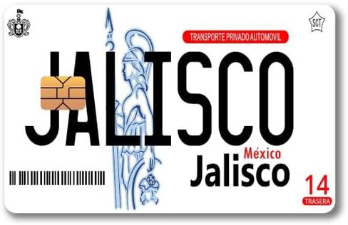 Mexico Placas - Mexican License Plate - Credit and Debit Card Skin Vinyl Sticker (2 Piece) (Zacatecas) in Saudi Arabia