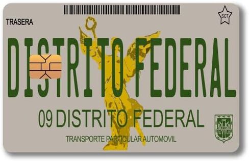 Mexico Placas - Mexican License Plate - Credit and Debit Card Skin Vinyl Sticker (2 Piece) (Zacatecas) in Saudi Arabia