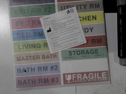 Removable Home Moving Labels, 240 Pcs Large Moving Stickers for Boxes Home Coding Packing Labels, Fragile Moving Stickers, Writable Blank Labels Living Room Stickers (4.5 x1 Inch) in Saudi Arabia