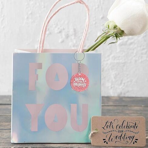 30 جهاز كمبيوتر شخصى بريق الاكريليك سلسلة المفاتيح الفراغات مجموعات 2 بوصة واضح ملون الاكريليك المفاتيح جولة الفراغات الاكريليك ورقة المفاتيح خواتم شرابات DIY روز الذهب سلاسل المفاتيح للمكافآت شكرا الهدايا DIY الفينيل الحرفية in Kuwait